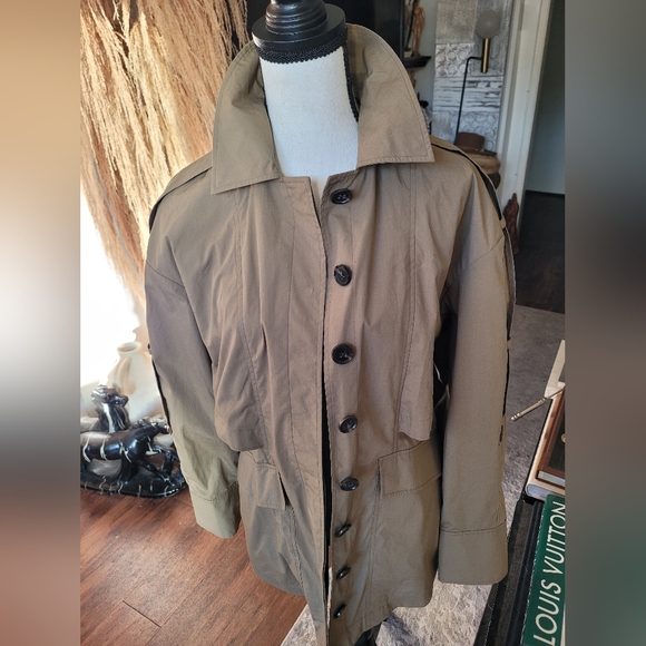 Frame Denim Jackets & Blazers - NWT Frame Khaki Trench Coat